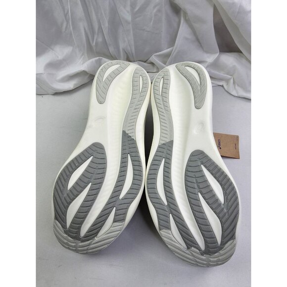 Asics Size 16 Extra Wide 4E Mens Gel Nimbus 27 Black Lake Gray Lace Sneakers NEW - Picture 9 of 16